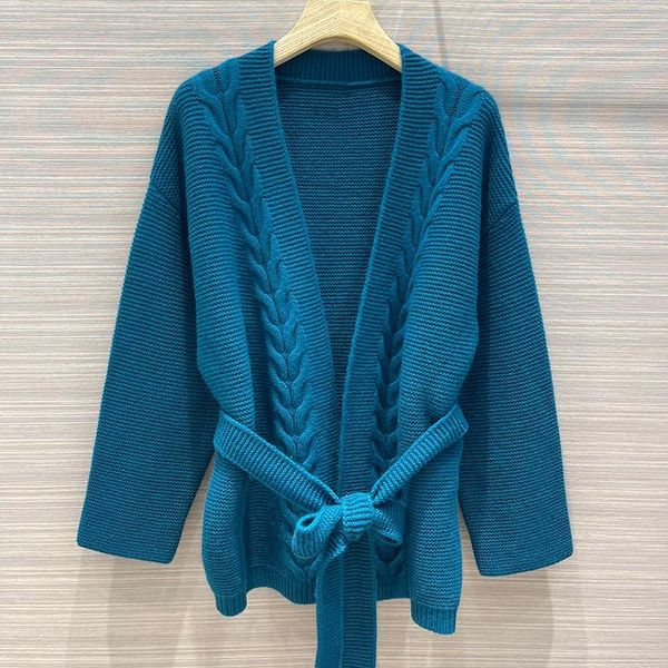 women's knits & tees white blue fashion knit cashmere loose cardigan women sash open stitch drop shoulder sweater overcoat 2021
women's knits & tees white blue fashion knit cashmere loose cardigan women sash open stitch drop shoulder sweater overcoat 2021