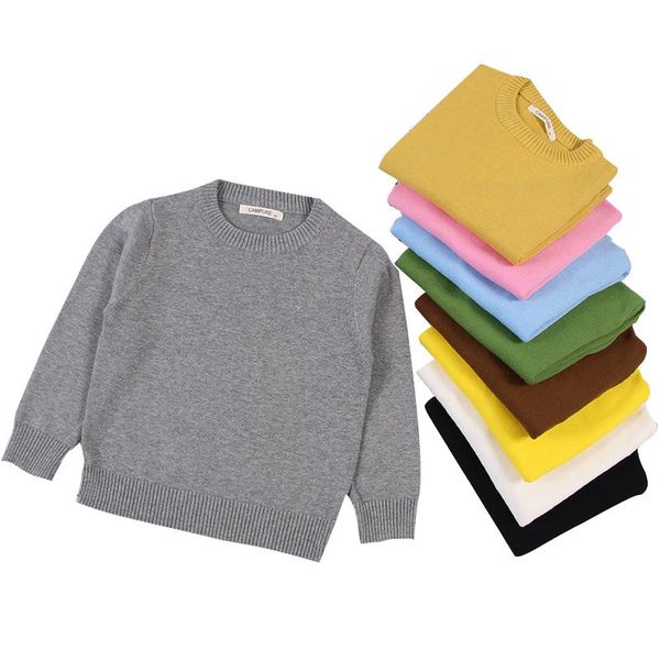 pullover boys girls cotton sweater kids casual basic solid sweaters baby boy girl long sleeve o-neck children spring color clothing, Blue
pullover boys girls cotton sweater kids casual basic solid sweaters baby boy girl long sleeve o-neck children spring color clothing, Blue
