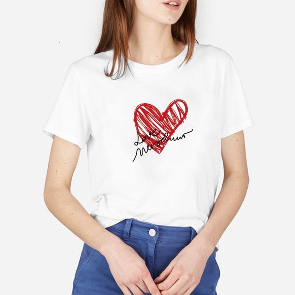 women's t-shirt summer womens clothing t-shirt o-neck short sleeve casual fashion 90s tees harajuku outdoor love heart print graph, White
women's t-shirt summer womens clothing t-shirt o-neck short sleeve casual fashion 90s tees harajuku outdoor love heart print graph, White