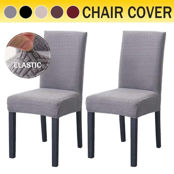chair covers 2pcs jacquard cover elastic spandex slipcover dining removable stretch banquet seat protector for chairs
chair covers 2pcs jacquard cover elastic spandex slipcover dining removable stretch banquet seat protector for chairs