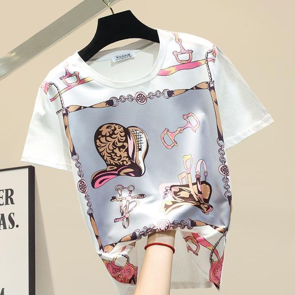 modis short print sleeve womens t shirt o neck white tee femme personality loose basic summer arrival
modis short print sleeve womens t shirt o neck white tee femme personality loose basic summer arrival