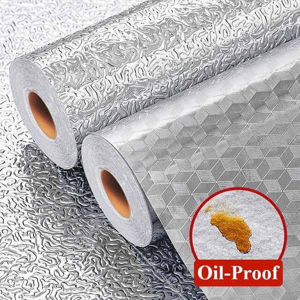 wall stickers 300cm kitchen oil-proof waterproof aluminum foil cabinet stove drawer self adhesive sticker diy wallpaper
wall stickers 300cm kitchen oil-proof waterproof aluminum foil cabinet stove drawer self adhesive sticker diy wallpaper