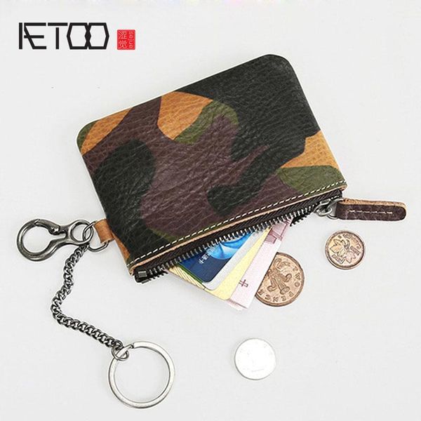 coin purses aetoo retro men's leather wallet mini purse camouflage short zipper bag waist hanging, Red;black
coin purses aetoo retro men's leather wallet mini purse camouflage short zipper bag waist hanging, Red;black