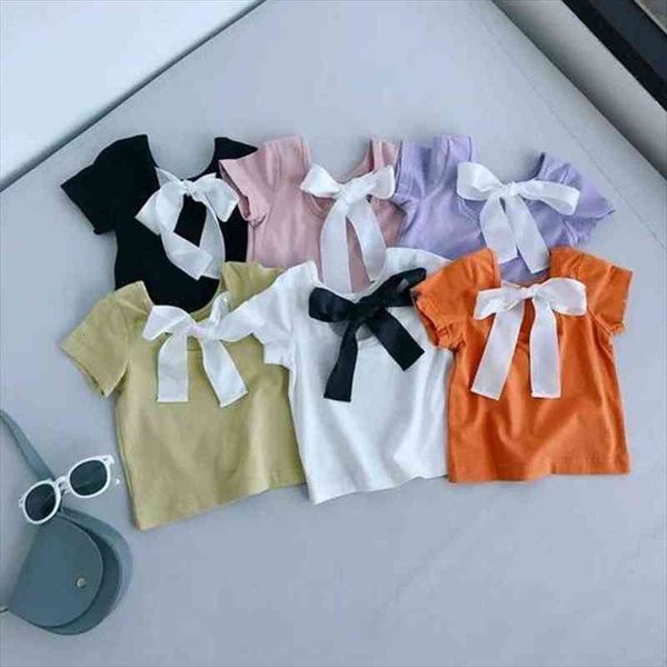 fashion baby girl clothes kids girls bow tie short sleeves t shirt childrens clothing toddler cotton tee 1-6y, Blue
fashion baby girl clothes kids girls bow tie short sleeves t shirt childrens clothing toddler cotton tee 1-6y, Blue