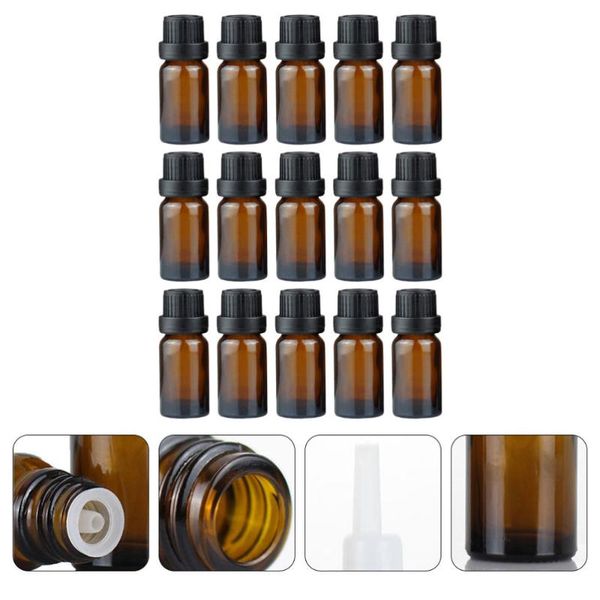 storage bottles & jars 20pcs 5ml essential oils amber glass refillable sample container
storage bottles & jars 20pcs 5ml essential oils amber glass refillable sample container