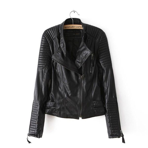 women's leather & faux jacket women pu biker coats casual vintage black autumn overcoat moto streetwear soft jackets ladies
women's leather & faux jacket women pu biker coats casual vintage black autumn overcoat moto streetwear soft jackets ladies