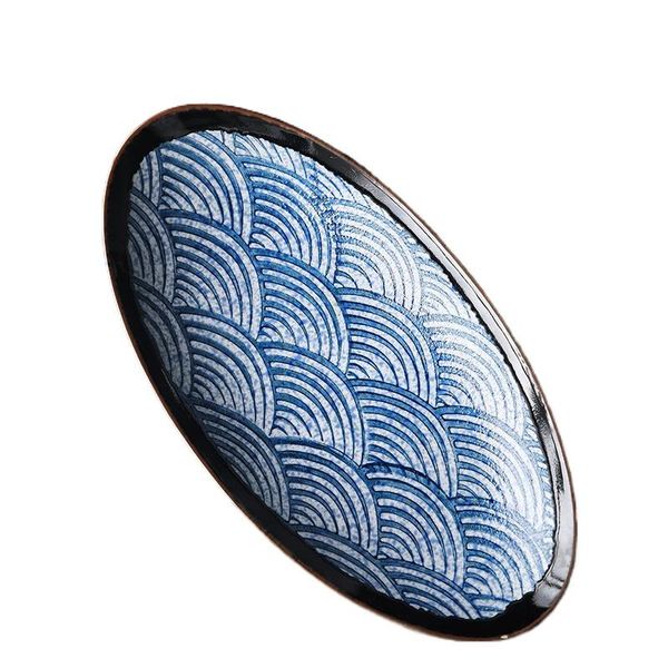 dishes & plates japanese style ceramic long oval plate fish hand-painted household tableware fruit shallow salad dinnerware
dishes & plates japanese style ceramic long oval plate fish hand-painted household tableware fruit shallow salad dinnerware