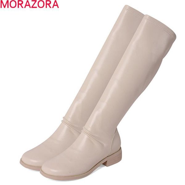 boots morazora arrival women genuine leather low heel round toe autumn winter knee high black rice white ibrx
boots morazora arrival women genuine leather low heel round toe autumn winter knee high black rice white ibrx