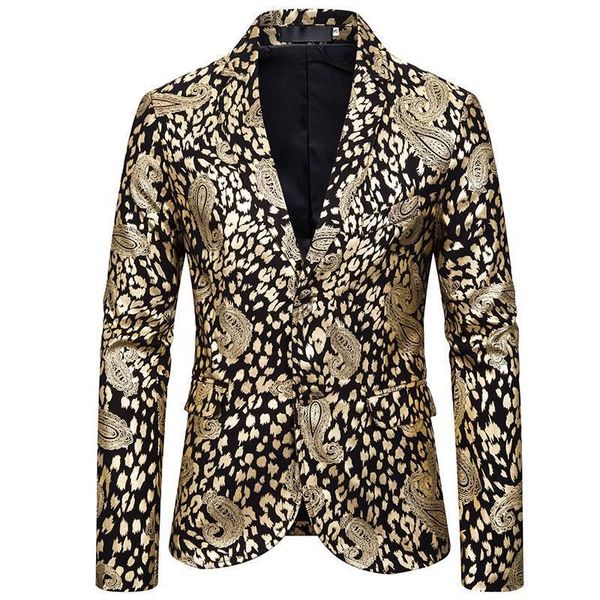 men's suits & blazers floral bronzing mens leopard print men suit jackets nightclub party dj blazer jacket stage performance costume ho, White;black
men's suits & blazers floral bronzing mens leopard print men suit jackets nightclub party dj blazer jacket stage performance costume ho, White;black