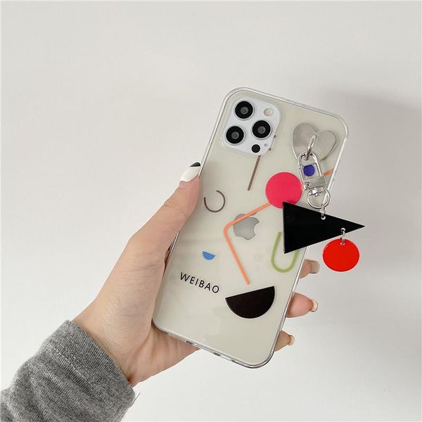 cell phone pouches geometry pendant chain clear cases for 7 8 plus x xs xr xsmax 11 pro max 12 bracelet back cover
cell phone pouches geometry pendant chain clear cases for 7 8 plus x xs xr xsmax 11 pro max 12 bracelet back cover