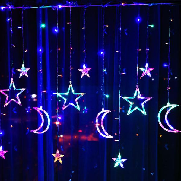 3.5m star moon shape led curtain string light romantic christmas garland year decor valentine's day girlfriend gift decorative objects
3.5m star moon shape led curtain string light romantic christmas garland year decor valentine's day girlfriend gift decorative objects