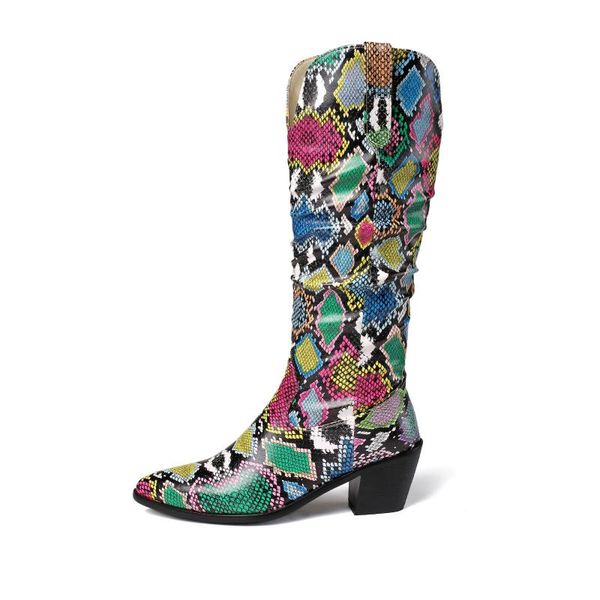boots winter for woman fashion consice slip on pointed toe block heels serpentine knee high 34-46, Black
boots winter for woman fashion consice slip on pointed toe block heels serpentine knee high 34-46, Black