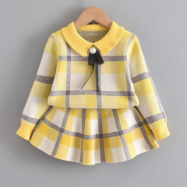 clothing sets spring autumn fashion child dresses for girl outfit sweater knitwear long sleeve clothes cute princess vestido, White
clothing sets spring autumn fashion child dresses for girl outfit sweater knitwear long sleeve clothes cute princess vestido, White