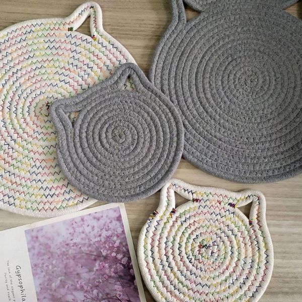mats & pads cotton thread pot holder cartoon cat hanging placemat dining table decor plate dish mat kitchen home
mats & pads cotton thread pot holder cartoon cat hanging placemat dining table decor plate dish mat kitchen home