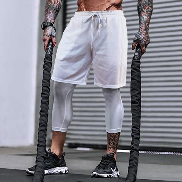 new summer brand gym shorts men joggers short sweatpants men's sporting clothing breathable mesh bodybuilding shorts 210421, White;black
new summer brand gym shorts men joggers short sweatpants men's sporting clothing breathable mesh bodybuilding shorts 210421, White;black