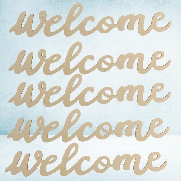 party decoration 1 set wooden welcome sign front door hanging ornament doorplate decor for home restaurant bar coffee (beige 5pcs signs 
party decoration 1 set wooden welcome sign front door hanging ornament doorplate decor for home restaurant bar coffee (beige 5pcs signs