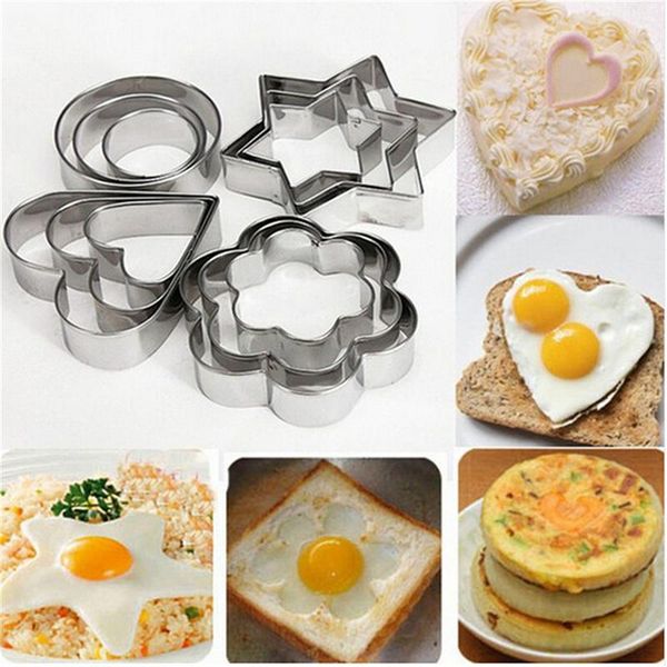 cake tools 12pcs diy stainless steel cookie biscuit mold star heart cutter baking mould
cake tools 12pcs diy stainless steel cookie biscuit mold star heart cutter baking mould