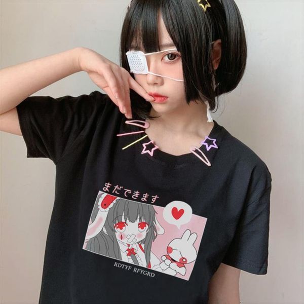 mujer summer korean harajuku japan womens rabbit girls cartoon vintage loose casual funny kawaii t shirt female ins tees, White
mujer summer korean harajuku japan womens rabbit girls cartoon vintage loose casual funny kawaii t shirt female ins tees, White