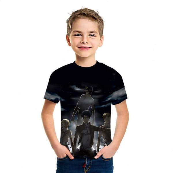 t-shirts children's 3d print t-shirt attack on titan anime boys and girls fashion short sleeve 2021 youth foreign style casual loose to, Blue
t-shirts children's 3d print t-shirt attack on titan anime boys and girls fashion short sleeve 2021 youth foreign style casual loose to, Blue