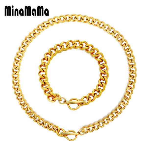 earrings & necklace hip hop stainless steel chunky chain ot buckle bracelets for women men link jewelry sets wedding gift, Silver
earrings & necklace hip hop stainless steel chunky chain ot buckle bracelets for women men link jewelry sets wedding gift, Silver