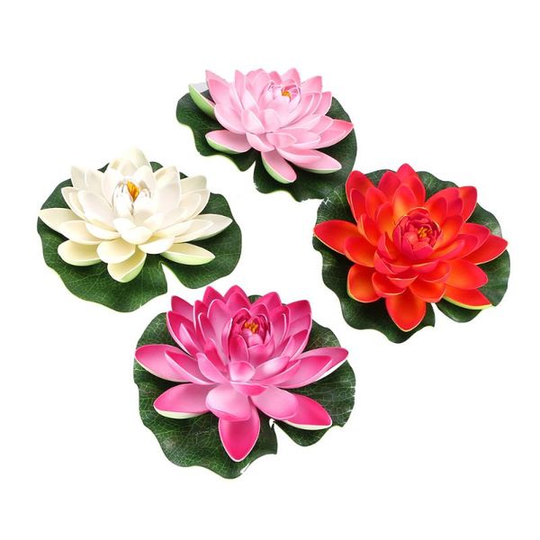 decorative flowers & wreaths 4pcs floating lotus chic simulation china-style water lily for pond
decorative flowers & wreaths 4pcs floating lotus chic simulation china-style water lily for pond