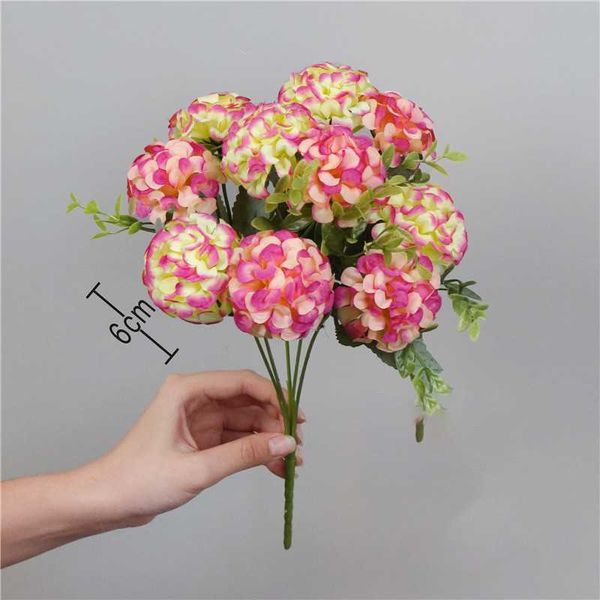 artificial fake flowers bouquet mini ball hydrangea 10 heads with leaves silk flower vases wedding bridal home garden decoration decorative
artificial fake flowers bouquet mini ball hydrangea 10 heads with leaves silk flower vases wedding bridal home garden decoration decorative