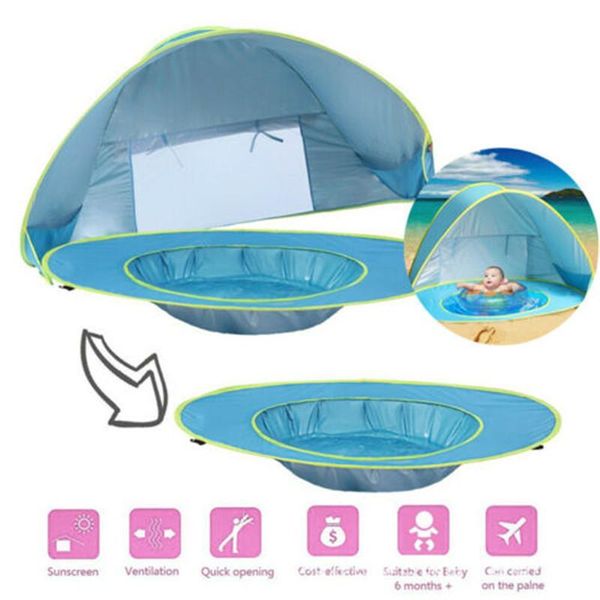 baby pool beach tent canopy portable shade uv protection sun shelter for infant with bag tents and shelters
baby pool beach tent canopy portable shade uv protection sun shelter for infant with bag tents and shelters