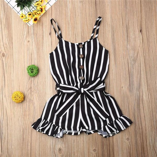 baby girls summer sleeveless stripe romper single-breasted high waist one-piece shorts kids lace-up ruffle casual jumpsuit jumpsuits, Blue
baby girls summer sleeveless stripe romper single-breasted high waist one-piece shorts kids lace-up ruffle casual jumpsuit jumpsuits, Blue