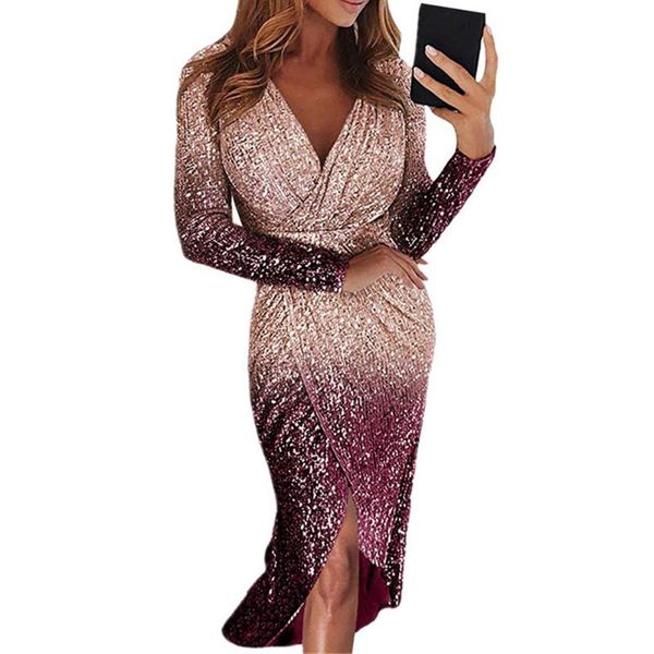 casual dresses trodeam 2021 summer reflective sequin dress women v-neck cross club maxi bodycon evening party vestido, Black;gray
casual dresses trodeam 2021 summer reflective sequin dress women v-neck cross club maxi bodycon evening party vestido, Black;gray