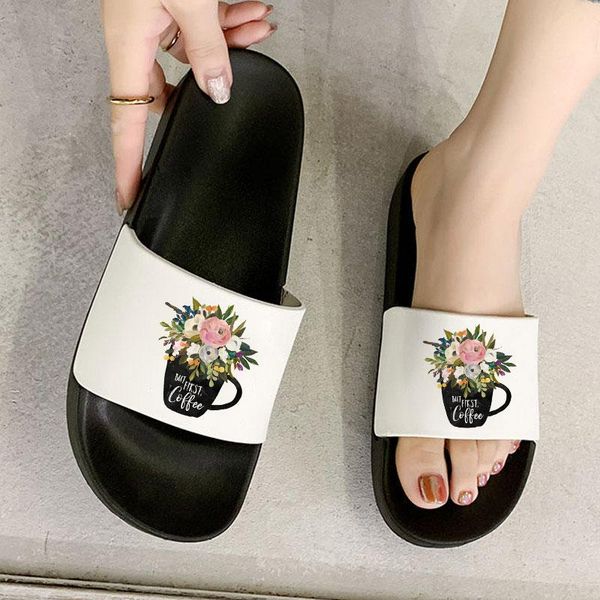 slippers slipper women shoes indoor floor flat slides summer non-slip flip flops bath home couple thick sandals ladies, Black
slippers slipper women shoes indoor floor flat slides summer non-slip flip flops bath home couple thick sandals ladies, Black