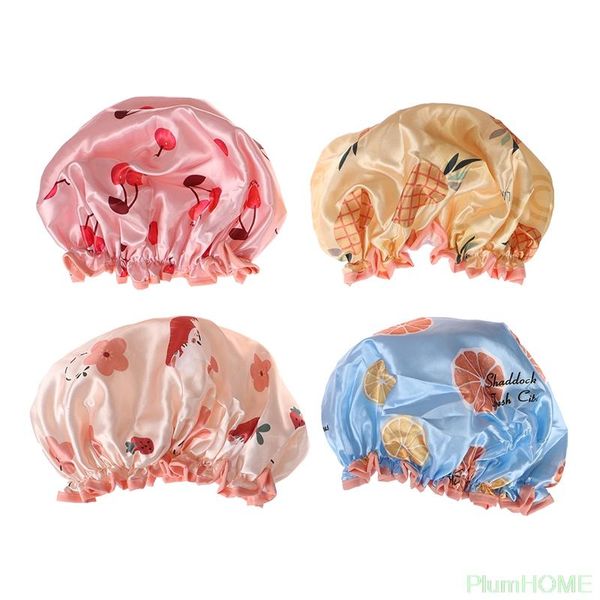 waterproof bath hat double layer shower hair cover women supplies cap bathroom accessories caps
waterproof bath hat double layer shower hair cover women supplies cap bathroom accessories caps