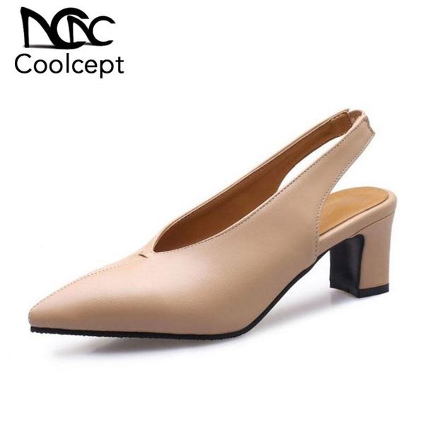 dress shoes coolcept pointed toe women pumps solid color square heels woman office ladies daily footwear small plus size 28-46, Black
dress shoes coolcept pointed toe women pumps solid color square heels woman office ladies daily footwear small plus size 28-46, Black