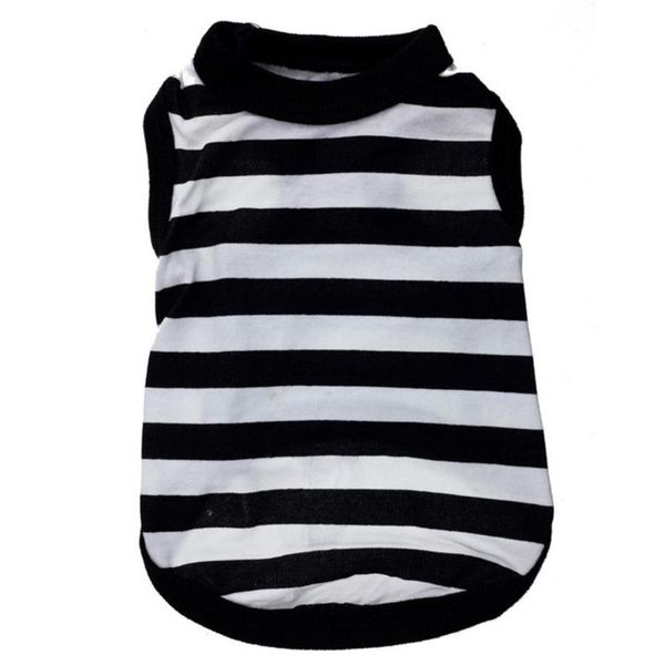 dog apparel summer clothes for small dogs pet vest black white striped puppy cotton cat vests
dog apparel summer clothes for small dogs pet vest black white striped puppy cotton cat vests