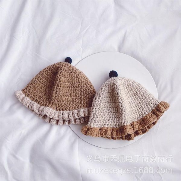 caps & hats children knitted beanie fisherman hat autumn and winter cute baby big lace wild wool girls patchwork1, Yellow
caps & hats children knitted beanie fisherman hat autumn and winter cute baby big lace wild wool girls patchwork1, Yellow