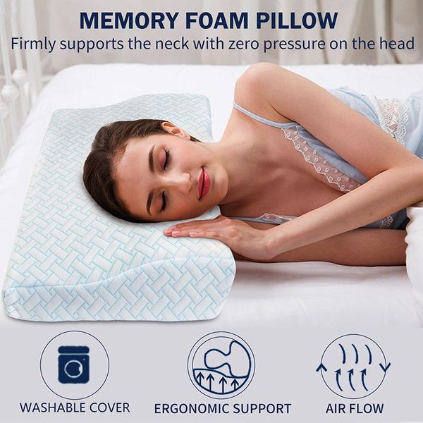 pillow neck memory foam bedding pillows white orthopedic massage support cushion textiles home decor
pillow neck memory foam bedding pillows white orthopedic massage support cushion textiles home decor