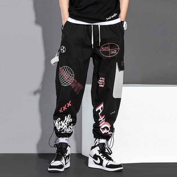 men's pants streetwear men joggers sweatpants print black white cargo techwear harem ankle length trousers sport casual
men's pants streetwear men joggers sweatpants print black white cargo techwear harem ankle length trousers sport casual