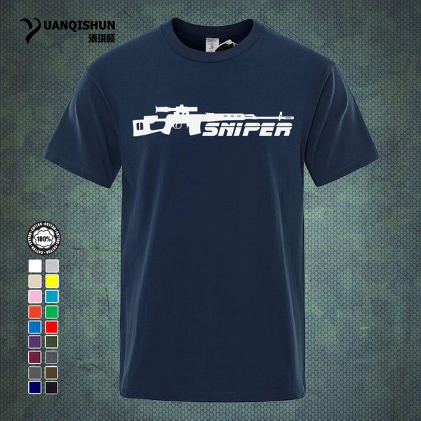 yuanqishun boutique t shirt personality sniper print tshirt fashion design gun men t-shirt 16 colors pure cotton short sleeves tee 0153-p, White;black
yuanqishun boutique t shirt personality sniper print tshirt fashion design gun men t-shirt 16 colors pure cotton short sleeves tee 0153-p, White;black