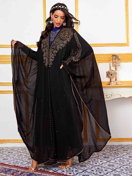 casual dresses eid mubarak abayas for women dubai turkey muslim black kaftan hijab dress open prayer islam clothing djellaba femme, Black;gray
casual dresses eid mubarak abayas for women dubai turkey muslim black kaftan hijab dress open prayer islam clothing djellaba femme, Black;gray