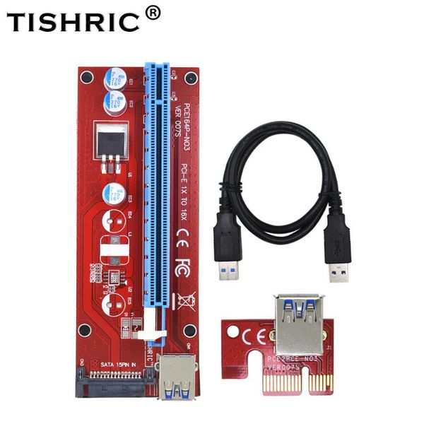 red ver007s pci express riser card 1x to 16x pci-e extender 60cm usb 3.0 cable 15pin sata for mining miner computer cables & connect connect
red ver007s pci express riser card 1x to 16x pci-e extender 60cm usb 3.0 cable 15pin sata for mining miner computer cables & connect connect