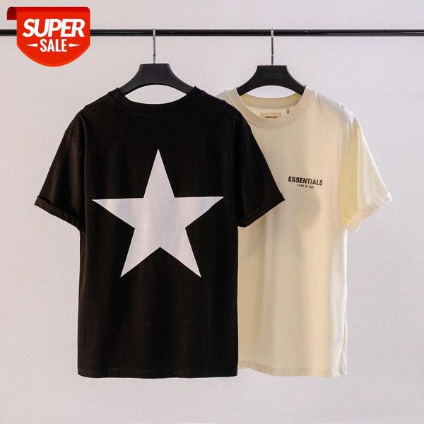 fear of god double-line five-pointed star eentials tide brand loose short-sleeved t-shirt fog men and women couple #i06f, White;black
fear of god double-line five-pointed star eentials tide brand loose short-sleeved t-shirt fog men and women couple #i06f, White;black