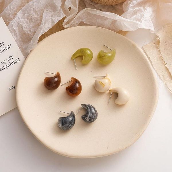 yangliujia s925 needle acrylic resin geometry small stud earrings bohemia simple retro fashion earring women jewelry accessories, Golden;silver
yangliujia s925 needle acrylic resin geometry small stud earrings bohemia simple retro fashion earring women jewelry accessories, Golden;silver