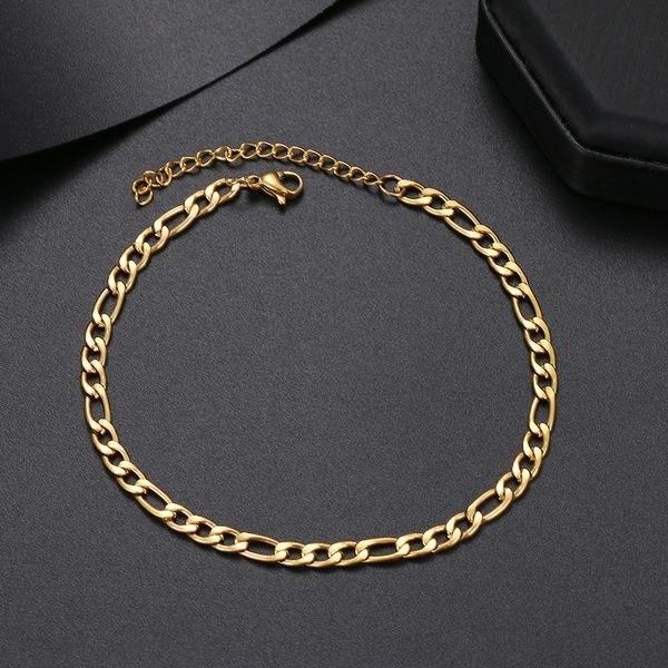 stainless steel fashion chain anklets barefoot gold color anklet for women men jewelry party friends gifts, Red;blue
stainless steel fashion chain anklets barefoot gold color anklet for women men jewelry party friends gifts, Red;blue