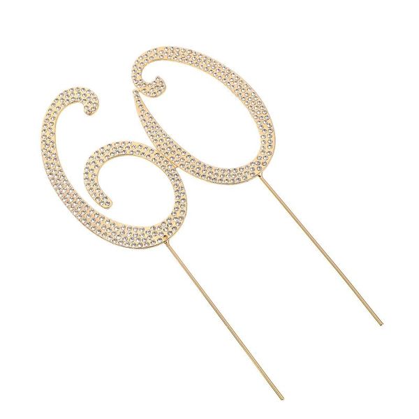 other festive & party supplies stobok 60 cake er rhinestones sparkly decoration for birthday anniversary (gold)
other festive & party supplies stobok 60 cake er rhinestones sparkly decoration for birthday anniversary (gold)