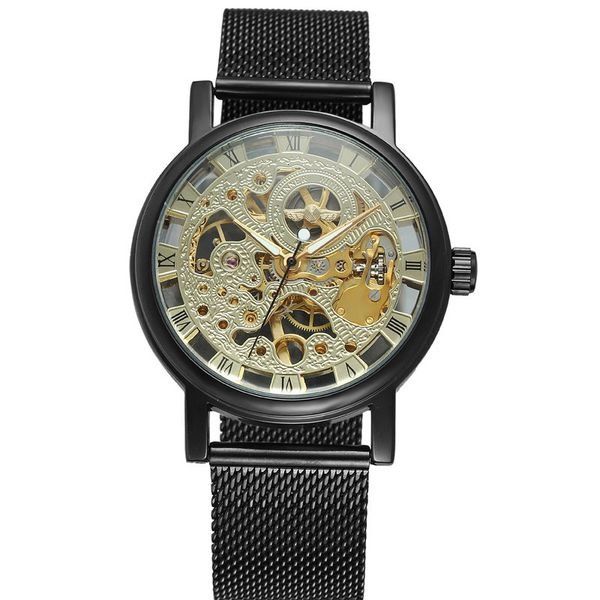t-winner mechanical watch men's fashion leisure roman hollow transparent watch hot, Slivery;brown
t-winner mechanical watch men's fashion leisure roman hollow transparent watch hot, Slivery;brown
