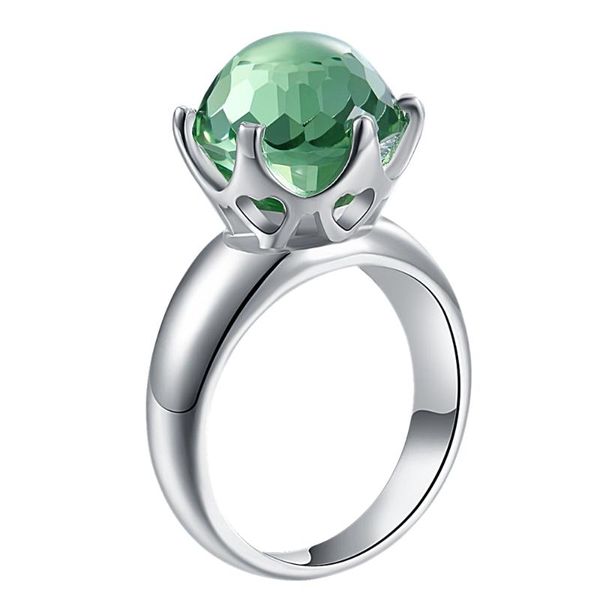 special cut solitaire women love wedding ring green white zircon 6 prawn crown jewelry wa11498w rings, Slivery;golden
special cut solitaire women love wedding ring green white zircon 6 prawn crown jewelry wa11498w rings, Slivery;golden