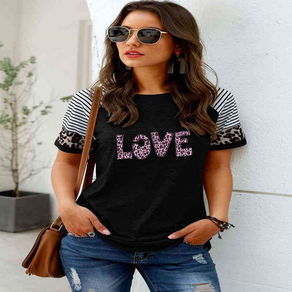 summer fashion leopard print love t-shirts mouse female shirt casual black women tshirts harajuku t shirt femme tees, White
summer fashion leopard print love t-shirts mouse female shirt casual black women tshirts harajuku t shirt femme tees, White