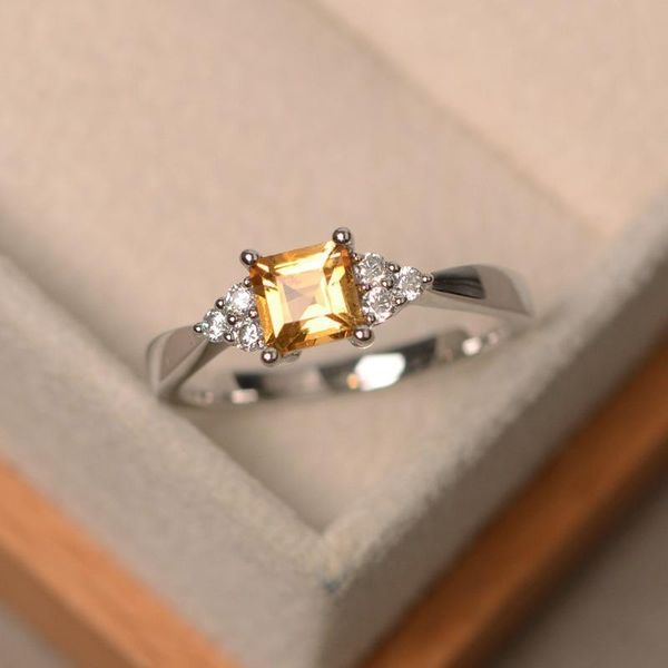 cluster rings european and american zircon citrine ring s925 sterling silver material inlaid yellow small slim ladies jewelry gift, Golden;silver
cluster rings european and american zircon citrine ring s925 sterling silver material inlaid yellow small slim ladies jewelry gift, Golden;silver