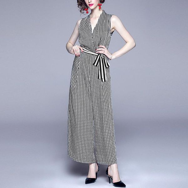 women's jumpsuits & rompers zpqowv summer black white printed jumpsuit for women loose striped bodysuit belts elegant capable office we
women's jumpsuits & rompers zpqowv summer black white printed jumpsuit for women loose striped bodysuit belts elegant capable office we