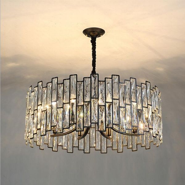 black modern chandelier lighting for living room luxury round crystal lamp home decoration chain led cristal light fixtures pendant lamps
black modern chandelier lighting for living room luxury round crystal lamp home decoration chain led cristal light fixtures pendant lamps