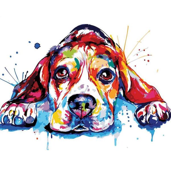 paintings gatyztory colorful dog frame diy painting by numbers animal handpainted oil canvas colouring wall decor
paintings gatyztory colorful dog frame diy painting by numbers animal handpainted oil canvas colouring wall decor